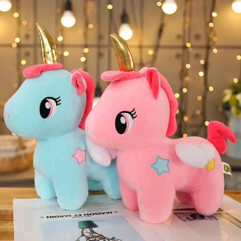 Soft Unicorn Plush Sleeping Pillow Doll Toy