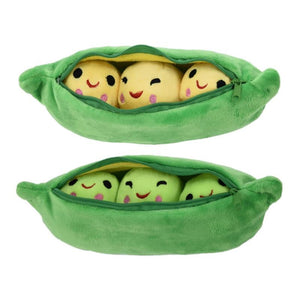 Cute Pods Pea Shape Plush Toy