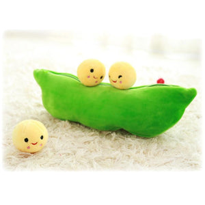 Cute Pods Pea Shape Plush Toy