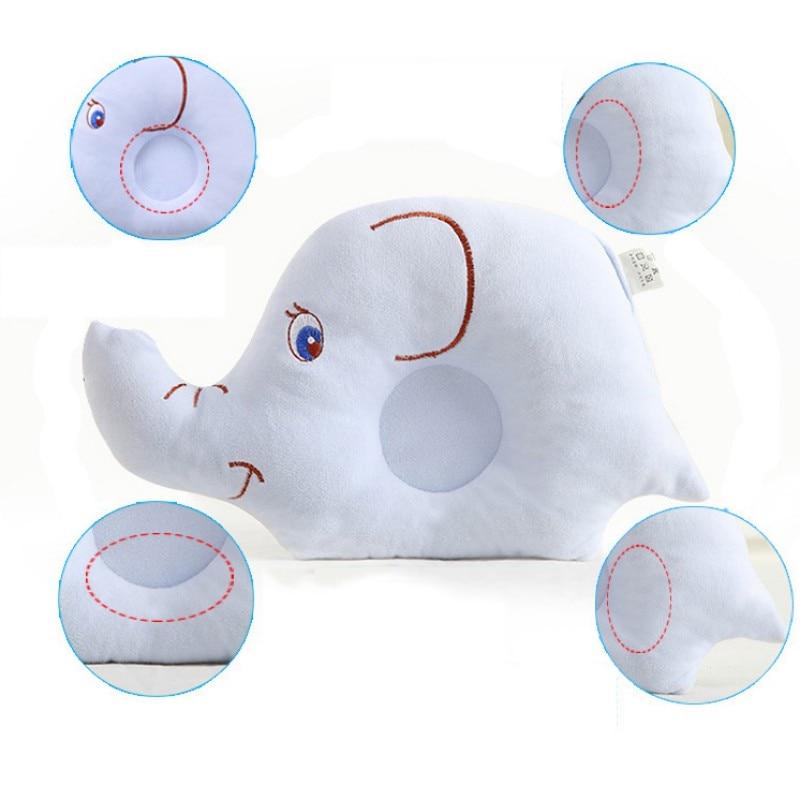 Flat Head Sleeping Support Cushion Shaping Pillow