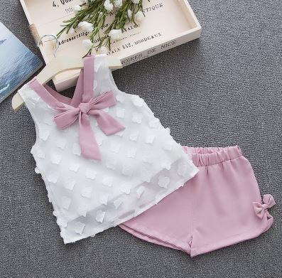 Summer Children's Girls' Clothing Sets