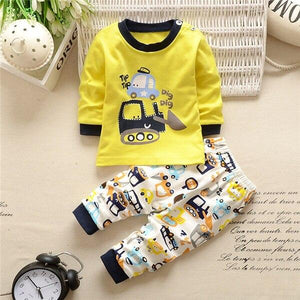 Baby Boys Girls Clothing Sets Suits Long-sleeved + Pants