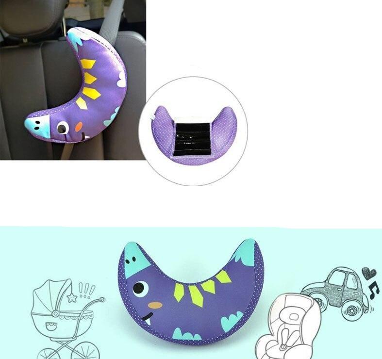 U-Shaped Cartoon Cotton Car Seat Belt Shoulder Pads Cover