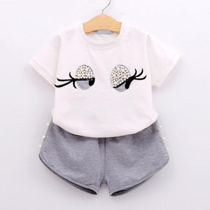 Lovely Long Eyelashes Clothing Set