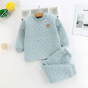 Toddler Girls Winter Clothes Autumn Warm Pajamas Boys And Girls