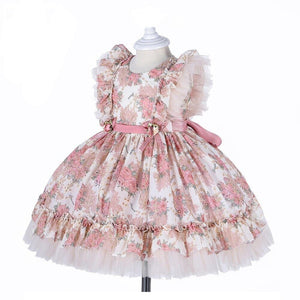 Lolita Baby Dress Embroidery Girls Gowns Princess