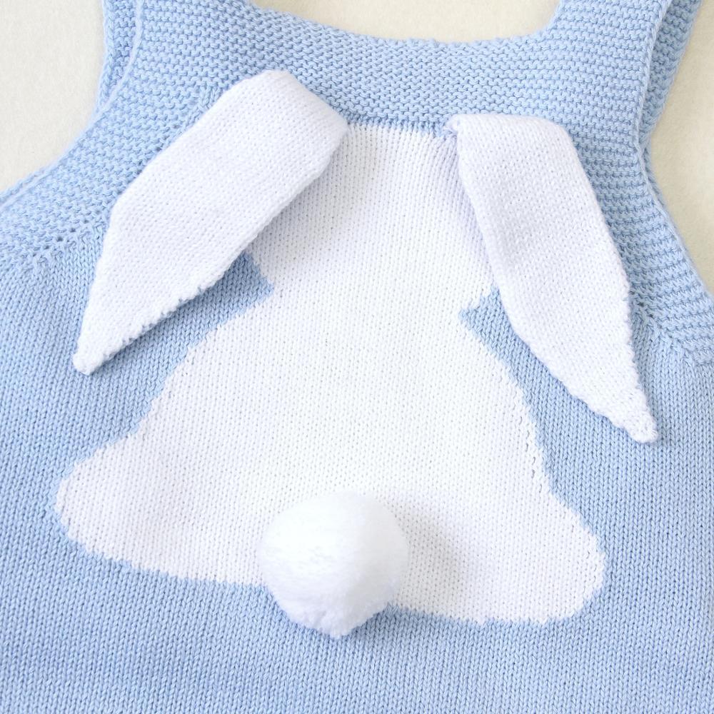 Bunny Rabbit Knitted Jumpsuits