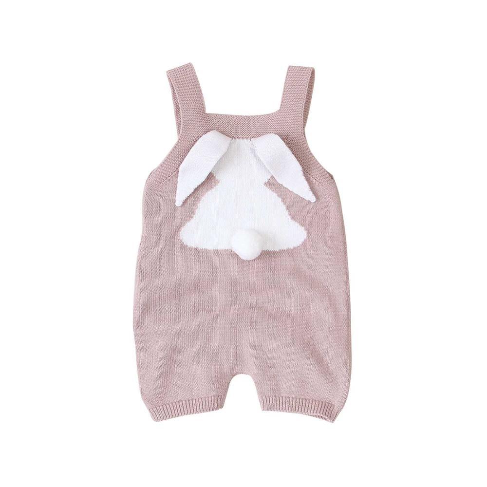 Bunny Rabbit Knitted Jumpsuits