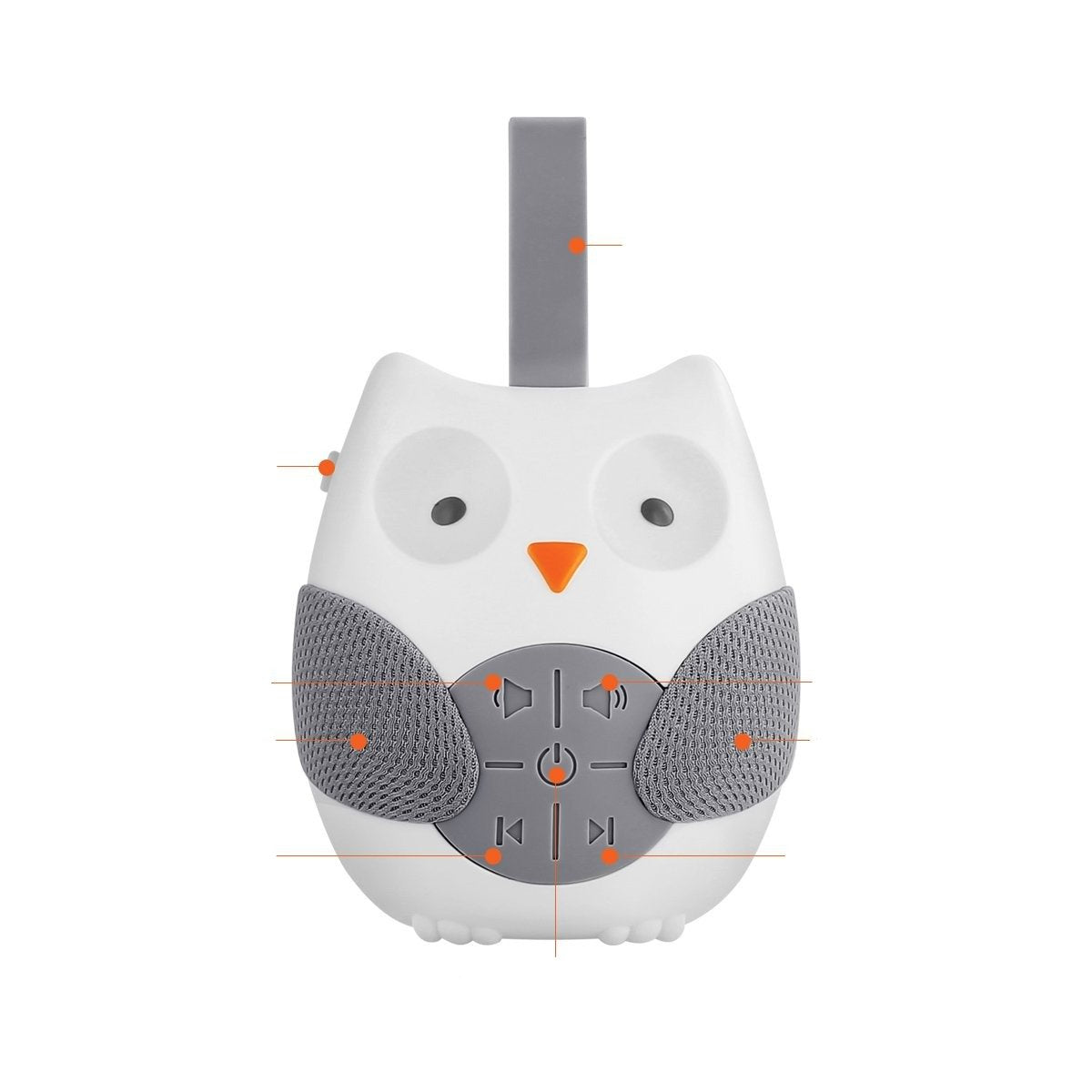 Owl White Noise Baby Soother Sleep Helper Sound Machine