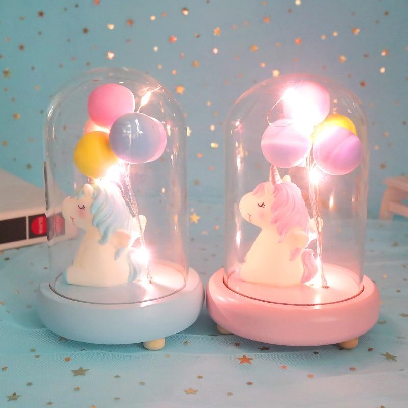 Mini Unicorn Light Display Toy