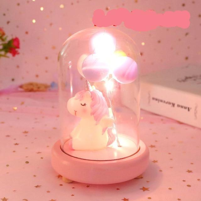 Mini Unicorn Light Display Toy