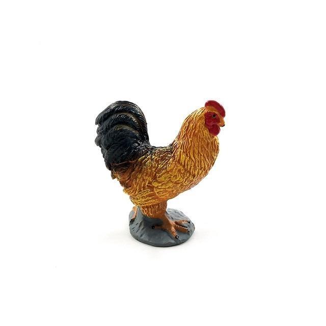 Cute Chicken Duck Goose Action Figure Farm Toys