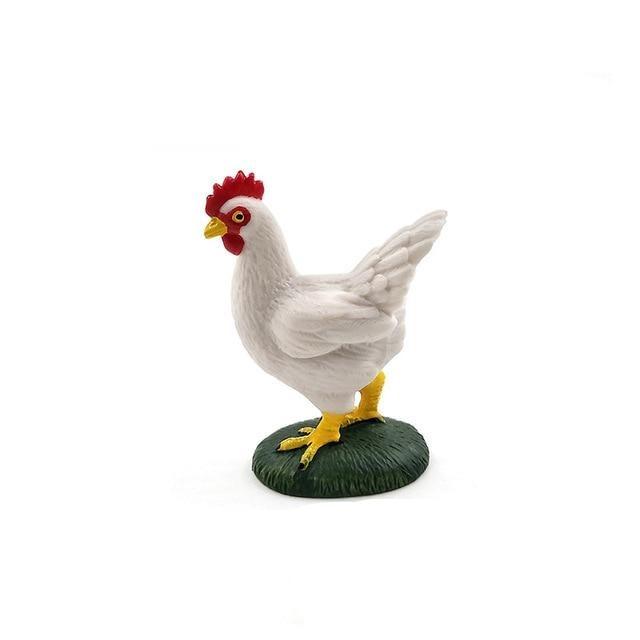 Cute Chicken Duck Goose Action Figure Farm Toys