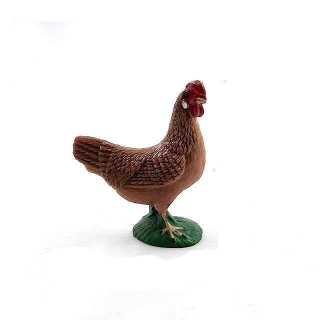 Cute Chicken Duck Goose Action Figure Farm Toys